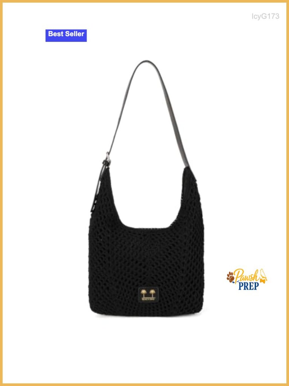 Women's Boho Straw Purse Shoulder Bag Crochet Beach Summer